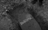 Комсомольцы Новосибирска устроили похороны выборов